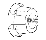 9598133 - Suspension: Hub Cap for GM Image image