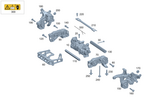 829464 - Heating and Ventilation: Nut-And-Washer Assembly for Mercedes-Benz Image