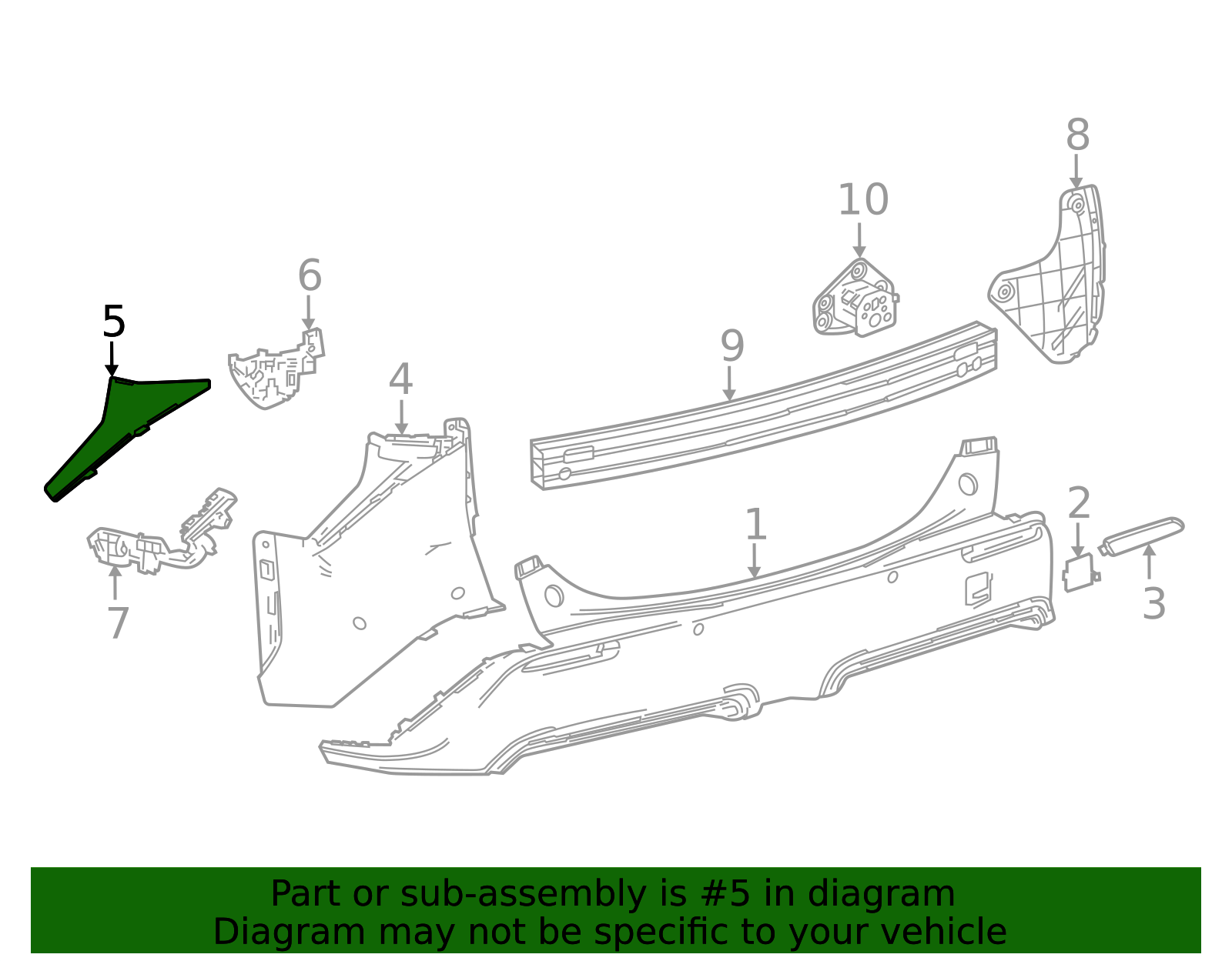 Extension Panel 52166-42030 | Toyota Parts Express