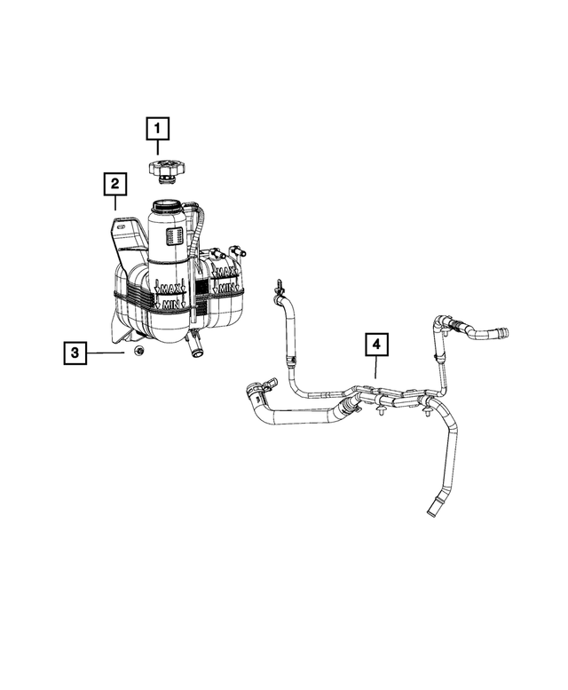 6507484AA - Cooling: Nut for Mopar Image
