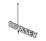 75701S0XJ00 - : Emblem for Honda Image