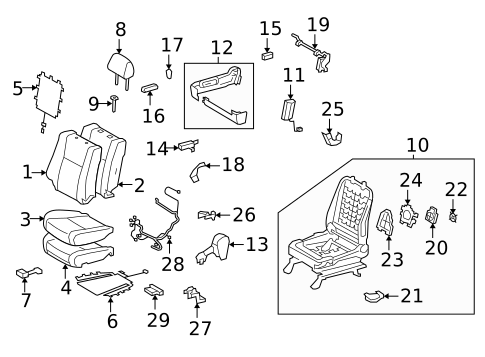 Heated Seats for 2018 Toyota Sequoia #2
