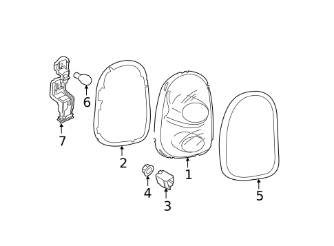 Tail Lamps for 2014 Mini Cooper Countryman #0