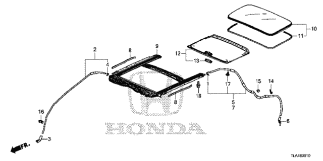 Sliding Roof (Sunroof) for 2018 Honda CR-V #0