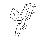 61149218735 - Electrical: Bracket for BMW: X3 Image
