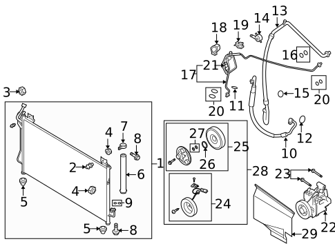 Hoses & Pipes for 2011 Mazda CX-7 #0