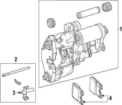 Parking Brake for 2024 Chevrolet Corvette #0