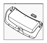 81050GG000 - Body: Trunk Lid Trim for Kia Image