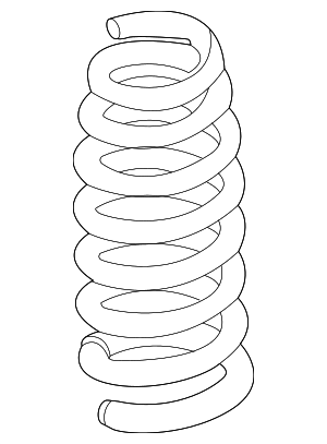 55340AR000 - : Coil Spring for Hyundai Image