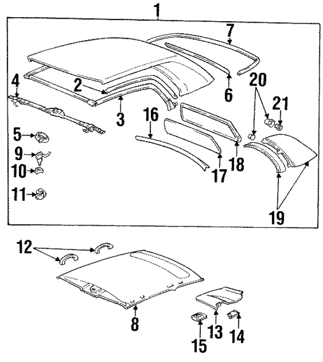 51138132636 - Body: Rail for BMW Image