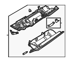 8W1880302DBV2 - Body: Glove Box Assembly for Audi: A4 allroad, A4 Quattro, A5 Quattro, A5 Sportback, S4, S5, S5 Sportback Image