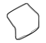 3CM827705A5AP - Body: Body Weather-strip for Volkswagen: Atlas Cross Sport Image