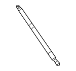 3CM827550B - Body: Lift-gate Lift Support for Volkswagen: Atlas Cross Sport Image