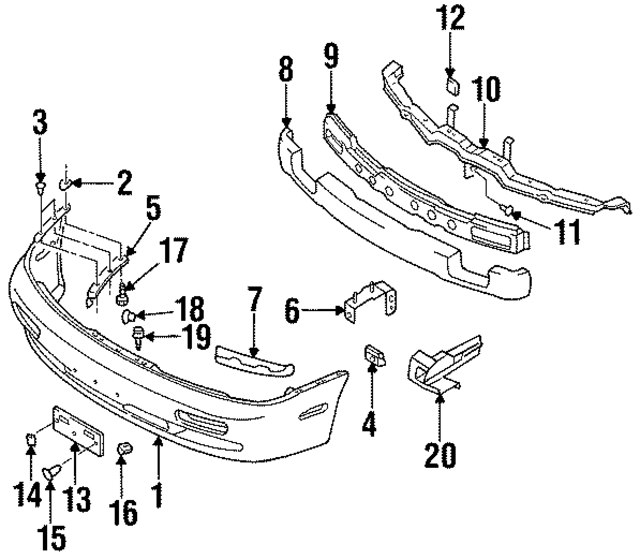 F202270F25 - : Bumper Cover for Nissan Image