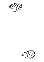 184350S010 - Exhaust: Front Shield for Toyota: Sequoia, Tundra Image