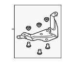 4459211010 - Electrical: Bracket for Lexus: LC500, LC500h, LS500, LS500h Image