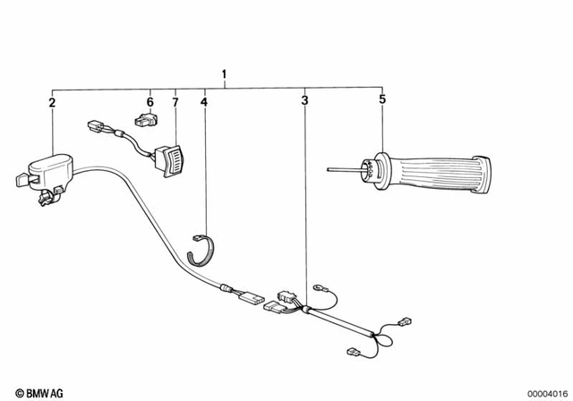 61311243265 - : Additional Switch         for BMW-Motorrad Image