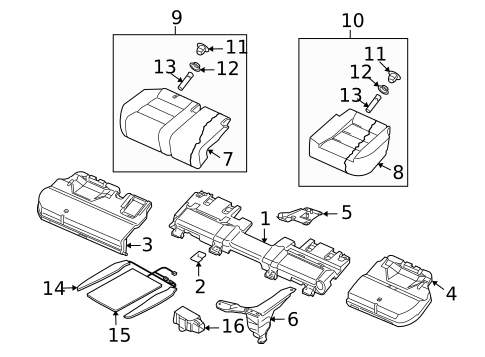Heated Seats for 2010 Volkswagen Touareg #0