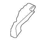 7L6885376AK - Body: Seat Cushion Pad for Volkswagen: Touareg Image