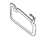 852204D166TW - Body: Sun-visor for Kia Image