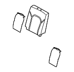 FL3Z1666800B - Body: Seat Back Pad for Ford: F-150, F-250 Super Duty, F-350 Super Duty, F-450 Super Duty Image