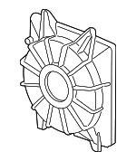 19015R1AA01 - Cooling System: Fan Shroud for Honda: Civic Image