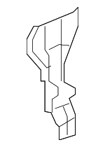 4666SJAA00ZZ - Body: Inner Hinge Pillar for Acura: RL Image