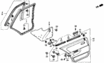 90662671003 - Interior/Bumper: GROMMET, SCREW (5MM) (WHITE) for Honda Image