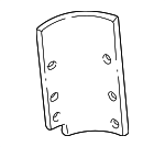 5EE35RB7 - Body: Side Panel for Dodge: B150, B250 Image