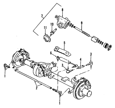 Steering Gear & Linkage for 1988 Chevrolet K2500 Pickup #1