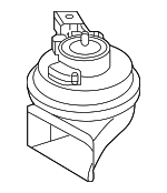 8X0951223B - Electrical: Horn for Volkswagen Image