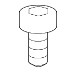 7146985055 - Body: Lock Bolt for BMW: 1 Series M, 128i, 135i, 135is, 230i, 230i xDrive, 318ti, 328i, 328i xDrive, 328xi, 335i, 335i xDrive, 335is, 335xi, 530i, 530i xDrive, 540i xDrive, 550e xDrive, 645Ci, 650i, 740i, 740iL, 750iL, i5, i7, M240i, M240i xDrive, M3, M5, X1, Z3, Z4, Z8 Image