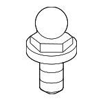 7147202359 - Body: Lift Cylinder Ball Stud for BMW: 323Ci, 323i, 325Ci, 325i, 325xi, 328Ci, 328i, 330Ci, 330i, 330xi, 525i, 528i, 530i, 540i, 740i, 740iL, 745i, 745Li, 750i, 750iL, 750Li, 760i, 760Li, Alpina B7, M3, M5, X5, Z4 Image