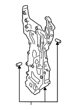 11310F0010 - Engine: Inner Timing Cover for Toyota Image