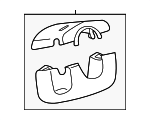 22626260 - Steering: Column Cover for Pontiac: Grand Am Image