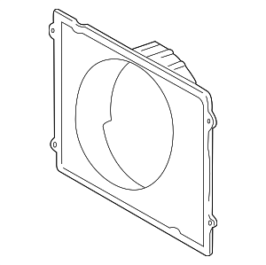1671107040 - Belts &amp; Cooling: Fan Shroud for Toyota: Tundra Image