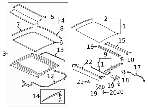 Sunroof for 2025 Audi S7 Sportback #0