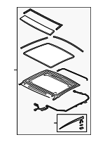 4K8877049 - Body: Sunroof Assembly for Audi: A7 Sportback, RS7 Sportback, S7 Sportback Image