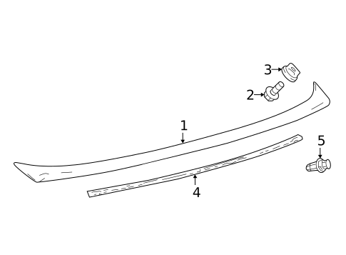 Spoiler for 2020 Toyota Camry #0