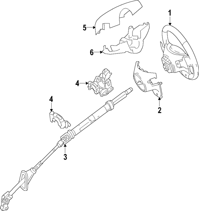 4514600618C73U - Steering: Steering Wheel for Smart Image