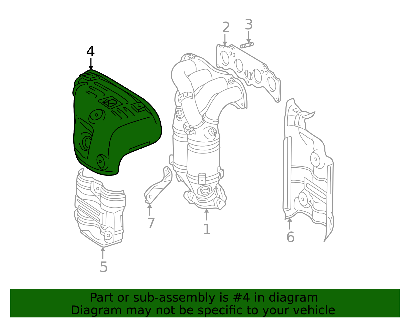 2001-2003 Toyota Heat Shield 17167-28010 | OEM Parts Online