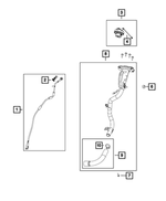 52029477AC - Fuel and Accelerator Pedal: Fuel Vapor Hose for Mopar Image