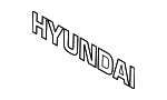 863124J000 - : 2007 2008 Hyundai Entourage - Nameplate for Hyundai: Entourage Image