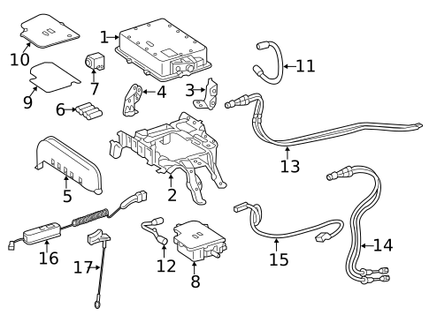 Electrical Components for 2016 Mercedes-Benz B 250e #0