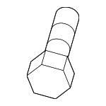 5134565AA - Body: Module Screw for Chrysler: Aspen | Dodge: Durango Image