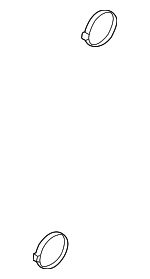 7848882 - Suspension: Clamp for Buick: Century, Envision, LeSabre, Regal, Rendezvous, Riviera, Terraza | Cadillac: DeVille, DTS, Eldorado, Seville, XT5, XT6 | Chevrolet: Camaro, Equinox, Impala, Impala Limited, Lumina, Malibu, Malibu Limited, Monte Carlo, Uplander, Venture | GMC: Terrain | Oldsmobile: Alero, Aurora, Intrigue, Silhouette | Pontiac: Bonneville, Grand Am, Montana, Trans Sport | Saturn: Relay Image