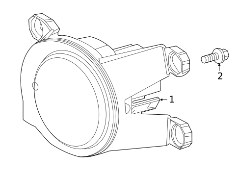 Fog Lamps for 2023 Toyota Highlander #0