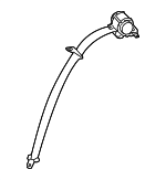 888545RL8A - Electrical: Center Belt Assembly for Nissan: Kicks, Kicks Play Image