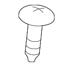 LR132827 - Body: Roof Molding Screw for Land Rover: Defender 110, Defender 130, Defender 90 Image