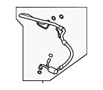 73425SJ050 - HVAC: Suction Hose for Subaru: Forester Image